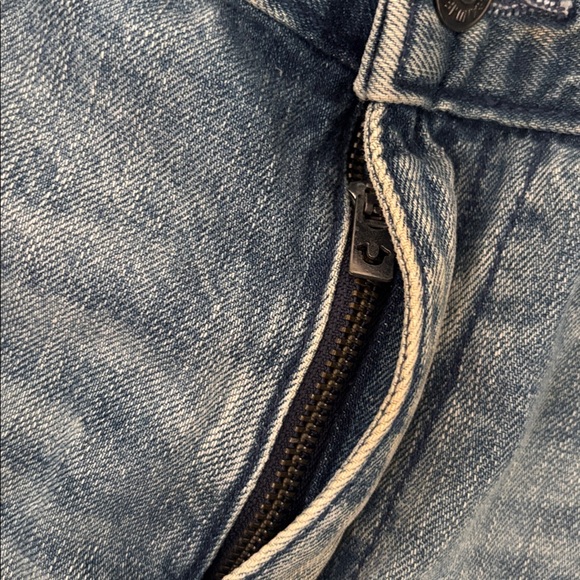 True Religion Faded Blue Denim Jeans distressed look - Picture 13 of 13